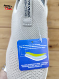 کتونی مردانه SKECHERS مدلGO WALK SLIP-INS,MAX CUSHIONدارای راحت پوش مخصوص پیاده روی،فعالیت طولانی مدت
